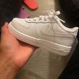 Brand new Nike air forces 1s for toddlers. Size 8.5 c